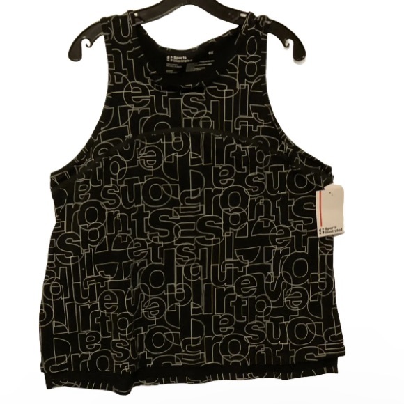 Sport Illustrated logo illustrated tank top 0X - Picture 1 of 6